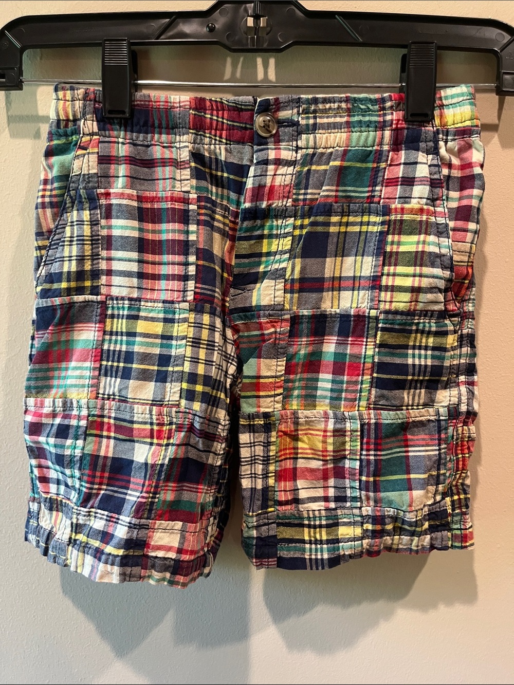 Polo by Ralph Lauren Multicolor Patchwork Plaid Kids Shorts